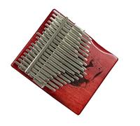 Strumento Musicale Portatile Con Tastiera Per Pianoforte Portatile A 34 Tasti Kalimba Cromatico Rosso A Doppio Strato Kalimba Strumento Musicale (Color : 03)