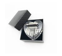 Strumento Musicale Portatile Per Pianoforte A Dita Mini Kalimba In Acrilico Trasparente A 8 Tasti Con Custodia portatili Kalimba Thumb piano (Color : 01)