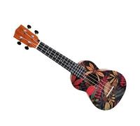 Strumento Musicale Professionale A 4 Corde Per Ukulele Da 21 Pollici Per Principianti Con Accordatore Capotasto Per Borsa Per Ukulele Ukulele Kit (Color : A)