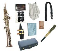 Strumento Musicale Professionale In Ottone Piatto Saxophone B In Ottone Piatto Con Custodia Bocchino Kit principianti sax