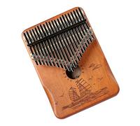 Strumento musicale professionale Kalimbas in legno di 21 note con una ricca qualità del suono, adatto per principianti e artisti, pianoforte a pollice in legno amichevole