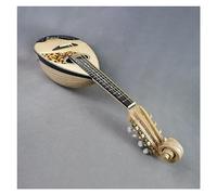 Strumento musicale professionale per mandolino, pannello in abete massello, fondo in acero con custodia Professionale Mandolino