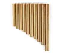 Strumento Musicale Tradizionale Cinese 10 Tubi Flauto Di Pan C Chiave Di Qualità Tubi Di Pan Strumento A Fiato Flauto Di Pan Di Bambù (Color : Right hand)