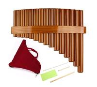 Strumento Musicale Tradizionale Cinese 15 Tubi Flauto Di Pan C Chiave Di Qualità Tubi Di Pan Strumento A Fiato Flauto Di Pan Di Bambù (Color : Left)