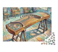 Strumento Musicale Tradizionale Puzzle 1000 Pezzi Puzzle per Adulti Carta Scena Interna Relax Decorazione Regalo Casa 38x26cm/1000pcs