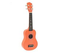 Strumento Musicale Ukulele Professionale Mini 21 Pollici Ukulele In Tiglio 4 Corde Con Tastiera In Palissandro Ukes con Kits(Orange)