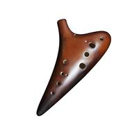 Strumento Ocarina 12 Fori AF Contralto F Chiave Dodici Fori Grande Lacca Affumicata Xun Grado Di Prestazione Professionale