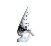 Strumento Ocarina A 12 Fori Chiave Do Contralto A 12 Fori Ocarina Professionale Smaltata Dipinta A Mano Con Buona Intonazione E Suono (Color : 04)