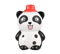 Strumento Ocarina, Cartone Animato a 6 Fori con Spartiti di 5 Canzoni Semplici Ocarina Ocarina in Ceramica per Principianti e Bambini (BLACK)