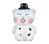 Strumento Ocarina, Cartone Animato a 6 Fori con Spartiti di 5 Canzoni Semplici Ocarina Ocarina in Ceramica per Principianti e Bambini (azzurro)