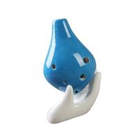 strumento ocarina Chiave Di Do Alto Dell'ocarina A Sei Fori Incrinata Con Un Bellissimo Timbro Che Insegna L'ocarina A 6 Fori (Color : 2)