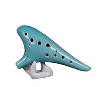 strumento ocarina Chiave Di Ocarina Alto DO A 12 Fori Realizzata In Ceramica AC Con Tono Accurato Adatto Per Insegnare A Suonare