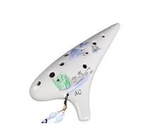 strumento ocarina Consigliato per principianti senza conoscenze di base Ocarina a 12 fori per principianti Chiave di Do alto con 12 fori(Color:2)