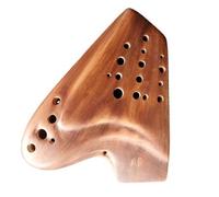 Strumento Ocarina Flauto Musicale per Strumento Musicale Avanzato Ocarina AF Professionale A 3 Tubi in Ceramica