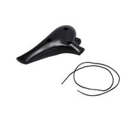 strumento ocarina Flauto Ocarina Alto C In Plastica A 12 Fori Per Amanti Della Musica E Strumenti A Fiato Per Principianti (Color : Black)