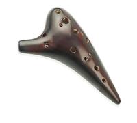 strumento ocarina Flauto Ocarina Carina In Ceramica Del Tempo Lascia E Accessori Tuba Strumento Musicale Flauto Traverso (Color : 3/4)