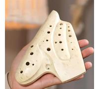 Strumento Ocarina Flauto Triplo Ocarina Contralto Chiave C Ocarina Professionale Raro Flauto per Principianti con Accessori Regali (Color : 2)