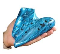 strumento ocarina Flauto Triplo Ocarina Contralto Chiave C Ocarina Professionale Raro Flauto Per Principianti Con Accessori Regali (Color : 3/4)