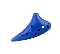 strumento ocarina Introduzione Per Principianti Della Scuola Carina Strumento Ocarina In Plastica A 12 Fori Con SC Alto C (Color : Blue)