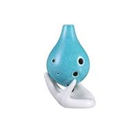 strumento ocarina La scuola consiglia l'ocarina a 6 fori per principianti con chiave contralto ac, piccolo strumento a sei fori per studenti(Color:2)