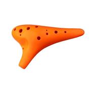 Strumento Ocarina L'ocarina a 12 fori è adatta agli amanti della musica e ai suonatori professionisti(Orange)