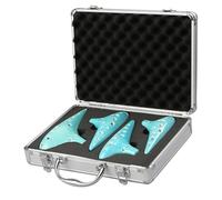 strumento ocarina Ocarina 12 Fori Incrinati Set Di Quattro Pezzi Per Suonare Il Flauto Didattico Professionale (Color : 3/4)