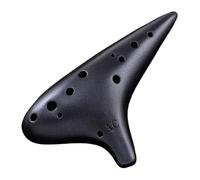 strumento ocarina Ocarina 12-hole AC tone frosted series 12-hole AC frosted ink black sound more ethereal