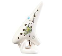 strumento ocarina Ocarina A 12 Fori Dipinta A Mano Acuti SF Pratica Pratica Di Esecuzione Professionale Per Studenti Adulti Chiave (Color : 3)