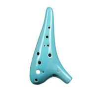 strumento ocarina Ocarina A Dodici Fori Tasto C Alto AC Produzione Di Ceramica Insegnamento Per Principianti Per Suonare L'ocarina A 12 Fori (Color : 3)