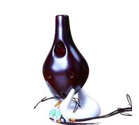 strumento ocarina Ocarina A Sei Fori Contralto C Chiave Paglia Affumicata Ocarina A 6 Fori Per Principianti Che Insegnano Grandi Medi E Piccoli (Color : L)