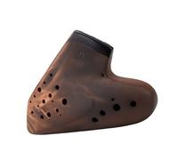 strumento ocarina Ocarina A Tre Tubi AF Non Sparata Tipo Professionale Che Suona Lo Strumento In Ceramica Di Sabbia Viola Contralto F