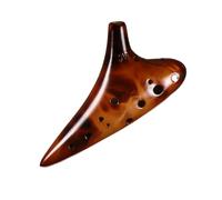 strumento ocarina Ocarina Affumicata In Paglia A Dodici Fori Chiave DO Contralto Ocarina AC 12 Fori