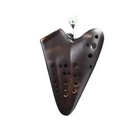 strumento ocarina Ocarina Flauto Mini Ceramica Strumenti Rari Avanzati Ocarina Trasversale (Color : 3/4)