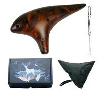 Strumento ocarina Ocarina In Ceramica Professionale A 12 Fori Con Accordatura In Do Centrale Per Un Tempo Di Esecuzione Prolungato(4)