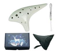 Strumento ocarina Ocarina In Ceramica Professionale A 12 Fori Con Accordatura In Do Centrale Per Un Tempo Di Esecuzione Prolungato(3/4)