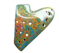 strumento ocarina Ocarina In Legno Calibro 16 Fori Strumenti Musicali Professionali Accessori Avanzati Per Flauto (Color : 2)