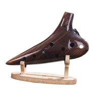 strumento ocarina Ocarina In Legno Massello 12 Fori Contralto C-chiave Strumento Ocarina In Legno Studente Principiante Che Insegna Legno Di Acacia