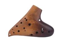 strumento ocarina Ocarina Per Flauto Traverso Calibro Strumento Professionale A 12 Fori In Ceramica Doppia Ocarina (Color : SF)