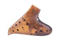 strumento ocarina Ocarina Per Flauto Traverso Calibro Strumento Professionale A 12 Fori In Ceramica Doppia Ocarina (Color : AC)