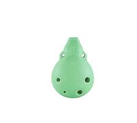 strumento ocarina Ocarina Professionale A Sei Fori Per Principianti 6 Fori Rosa Blu Verde Alti In Ceramica Do (Color : Green)