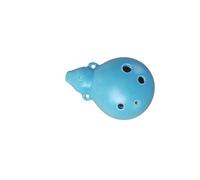 strumento ocarina Ocarina Professionale A Sei Fori Per Principianti 6 Fori Rosa Blu Verde Alti In Ceramica Do (Color : Blue)