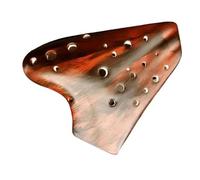 strumento ocarina Ocarina Tripla Affumicata Contralto C Chiave 16 Fori Ocarine In Ceramica Flauto Musicale Strumento Musicale Professionale Per Principianti (Color : .2)