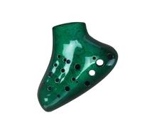 strumento ocarina Ocarina Tripla Tono Alto C Strumenti Musicali Professionali Con Corda Ocarina Of Time (Color : Green)