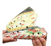 strumento ocarina Ocarina Tripla Tono Alto C Strumenti Musicali Professionali Ocarina Of Time Colorata