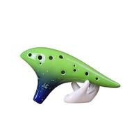 strumento ocarina Ocarina verde cielo stellato 12 fori strumento musicale nazionale do alto in ceramica