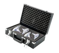 strumento ocarina Set Di Quattro Pezzi In Porcellana Bianca E Blu A Dodici Fori Ocarina Di Livello Prestazionale