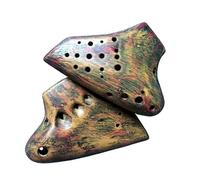 strumento ocarina Strumenti Ocarina Tripli Ocarina In Ceramica Alto Tono C Accessori Per Strumenti Musicali Professionali Flauti (Color : 2)