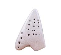 Strumento Ocarina Strumento Entry-Level per La Produzione di Ceramica Professionale A Tre Tubi con Sintonizzazione AC per Ocarina di Livello Prestazionale (Color : B)