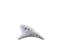strumento ocarina Strumento in stile cielo stellato Ocarina Alto C in ceramica multicolore a 12 fori con custodia protettiva per spartiti(Color:7)