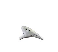 strumento ocarina Strumento in stile cielo stellato Ocarina Alto C in ceramica multicolore a 12 fori con custodia protettiva per spartiti(Color:9)